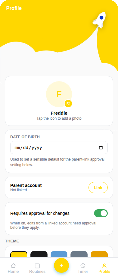 Accessible colour theme